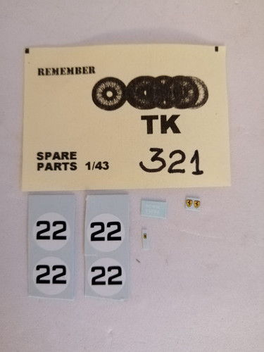 Decals ferrari 330 p4 - decals,